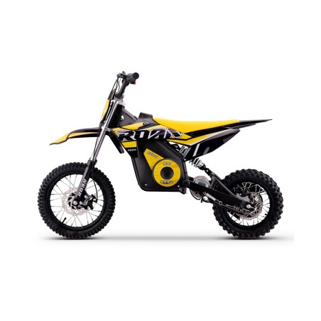 Dirt bike électrique LMR 800w Roan 10/12" jaune - LeMiniRider