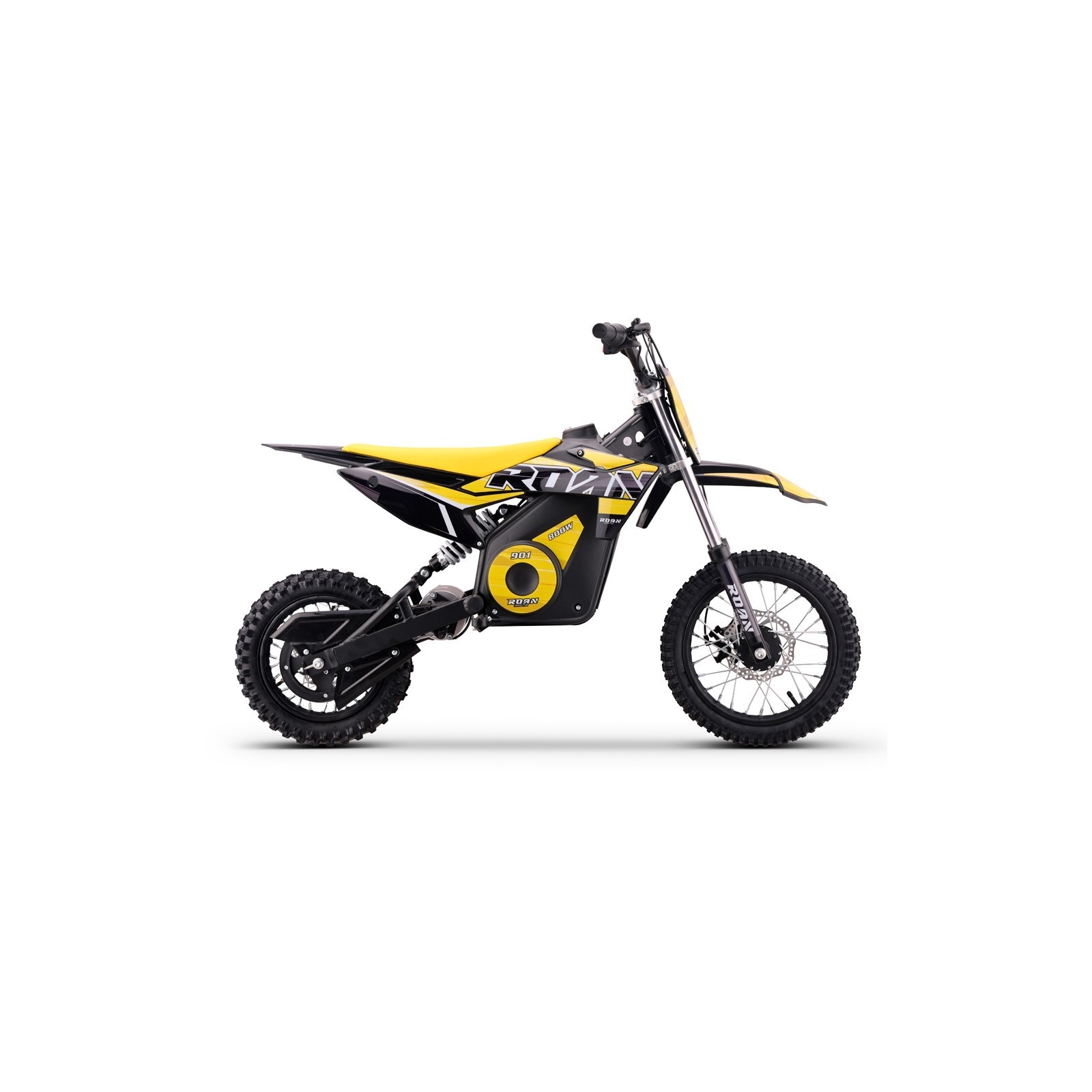 Dirt bike électrique LMR 800w Roan 10/12" jaune