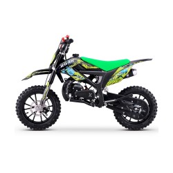 Pocket bike enfant LMR roan 49cc vert Pocket Cross / Pocket Quad thermique