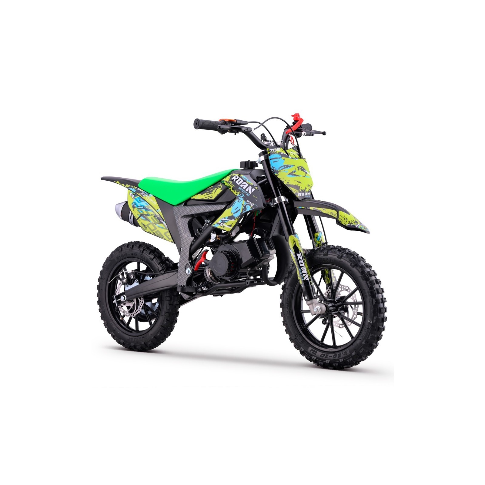 Pocket bike enfant LMR roan 49cc vert Pocket Cross / Pocket Quad thermique