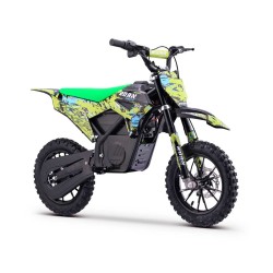 Pocket bike électrique enfant MINI XF 550w vert
