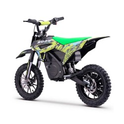 Pocket bike électrique enfant MINI XF 550w vert