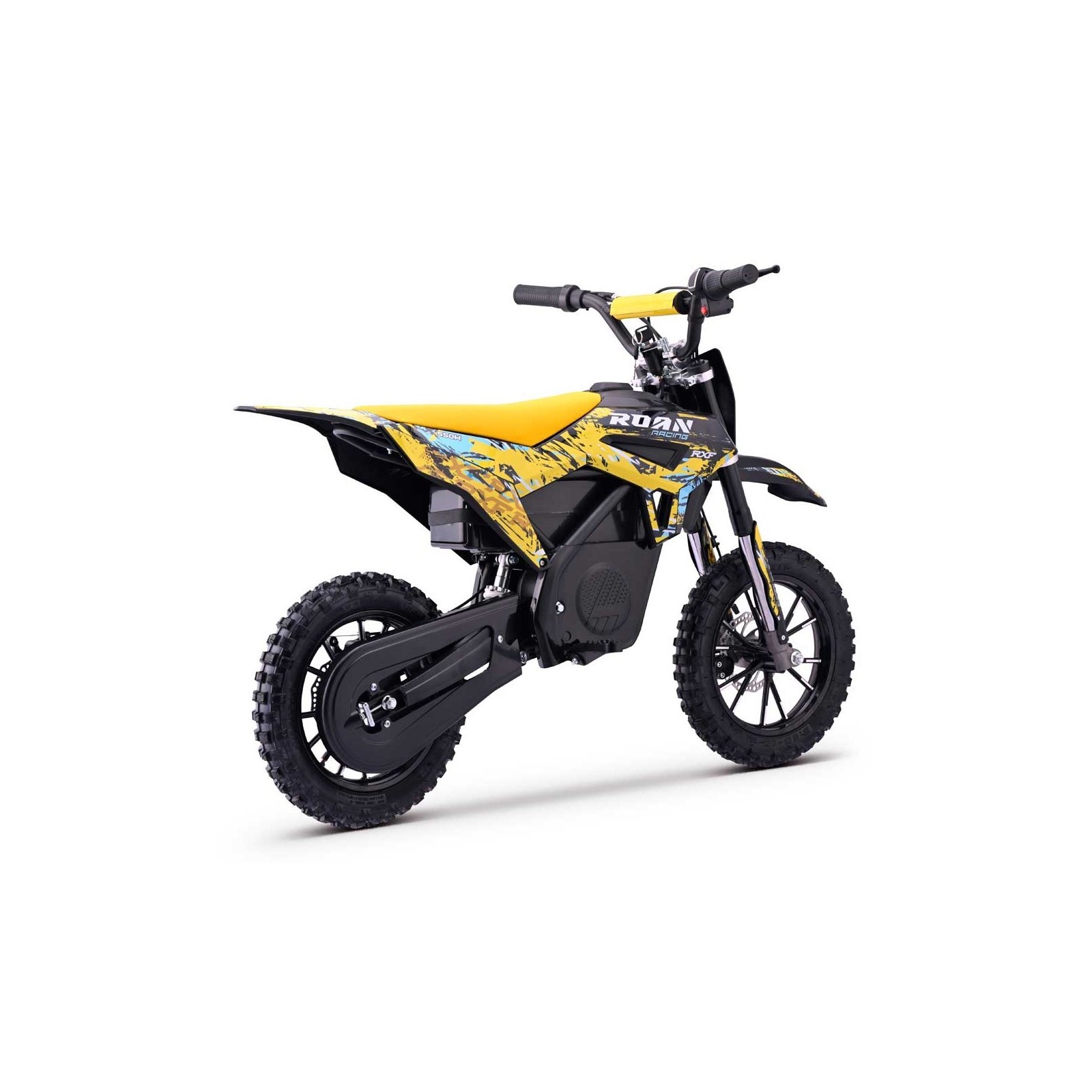 Pocket bike électrique enfant MINI XF 550w jaune