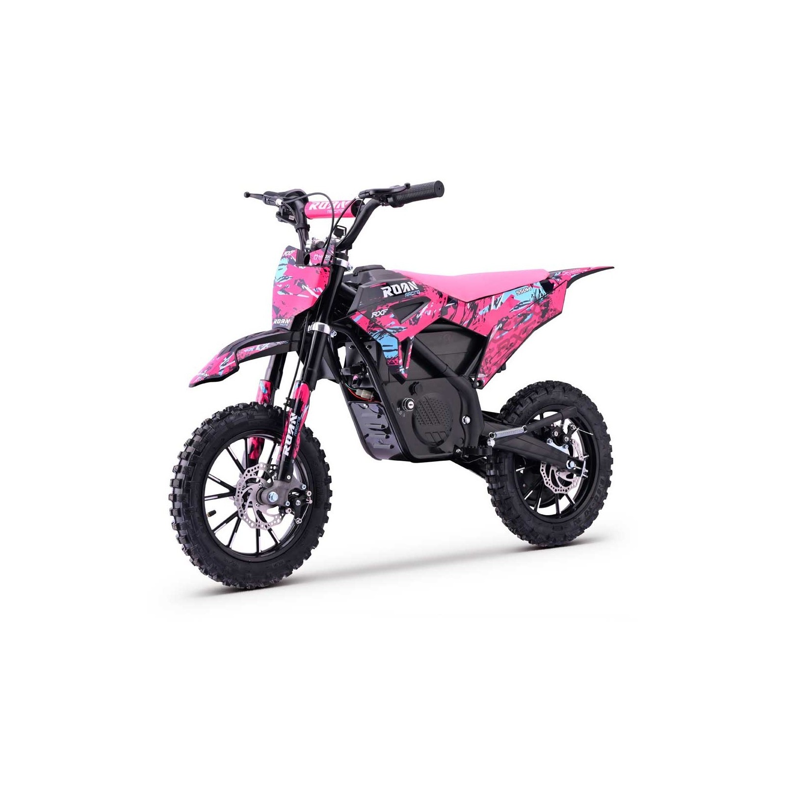 Pocket bike électrique enfant MINI XF 550w rose