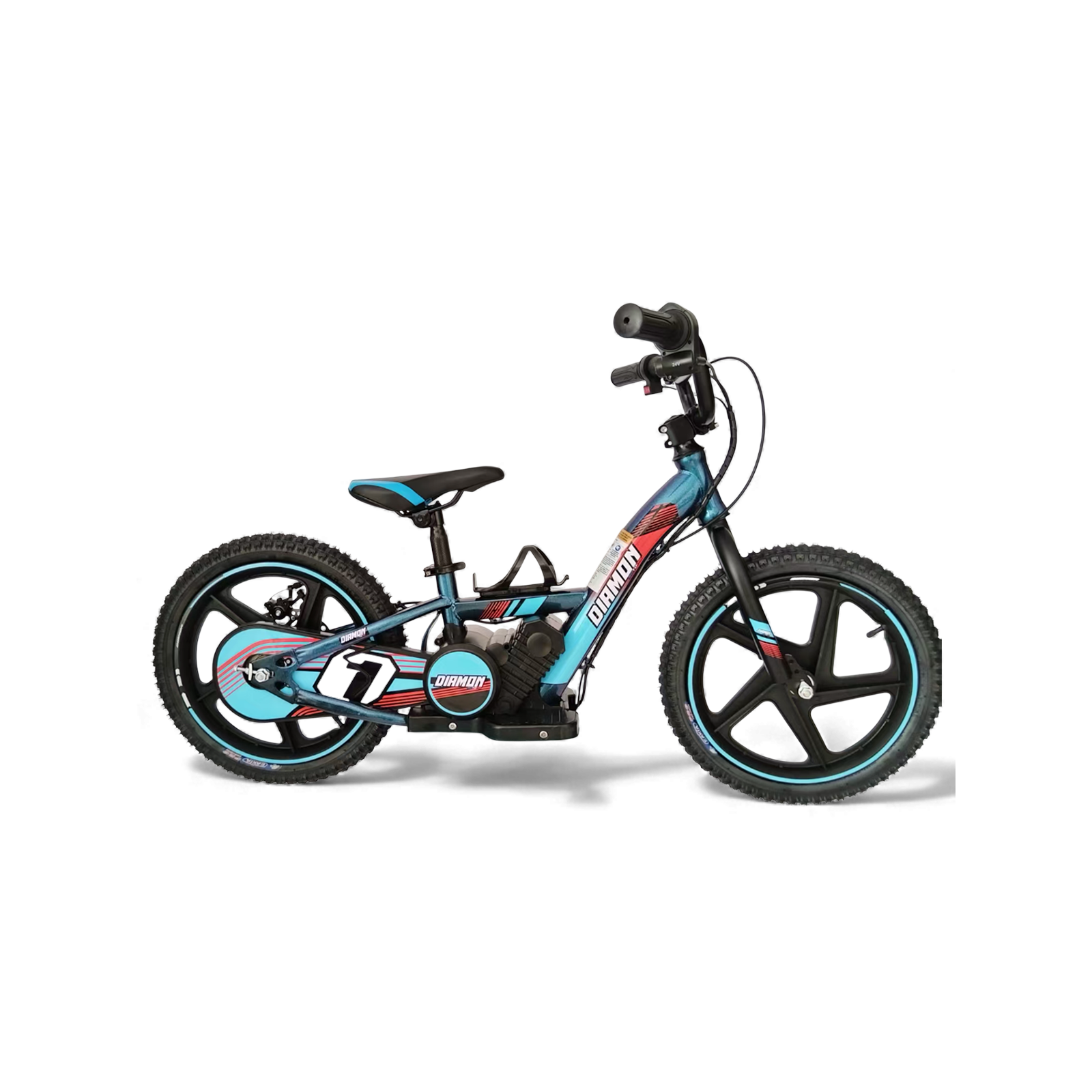 Draisienne électrique enfant Diamon Draxy 16" bleu