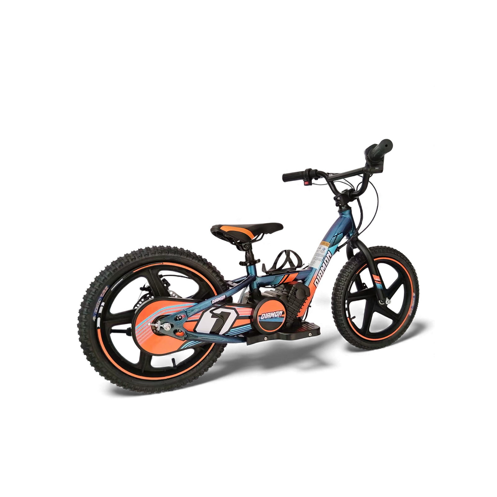 Draisienne électrique enfant Diamon Draxy 16" bleu