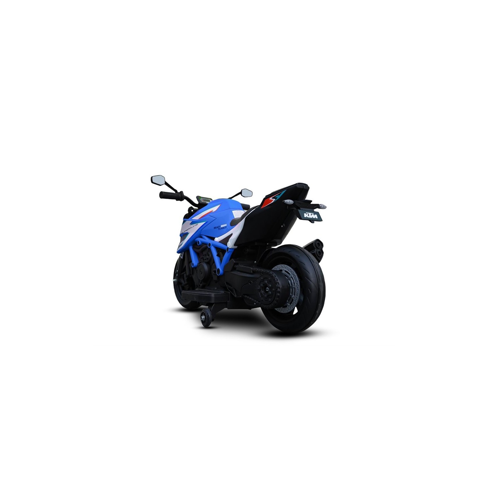 Moto électrique enfant KTM X12 Superduke bleu