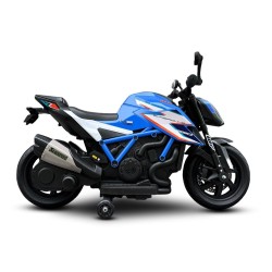 Moto électrique enfant KTM X12 Superduke bleu