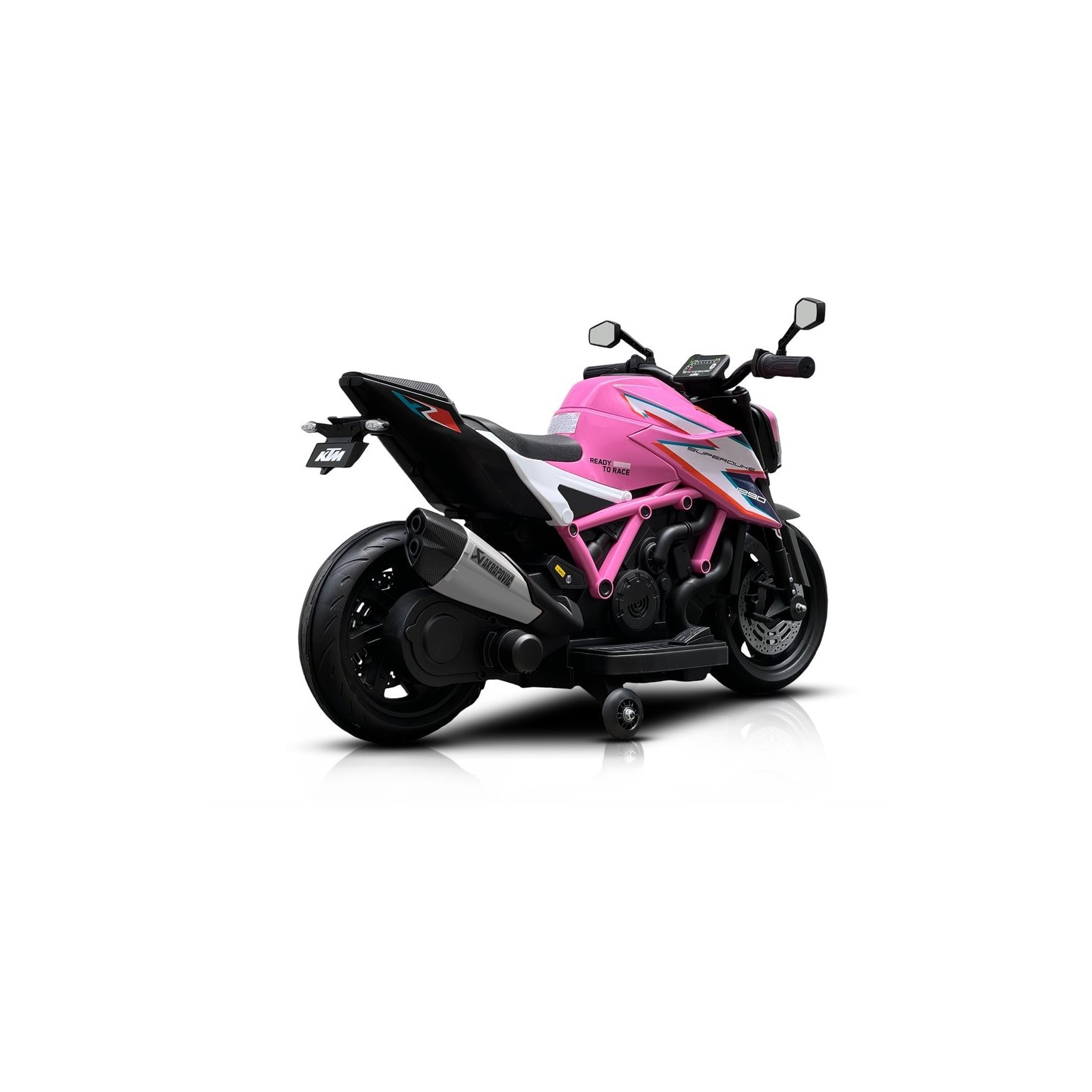 Moto électrique enfant KTM X12 Superduke rose