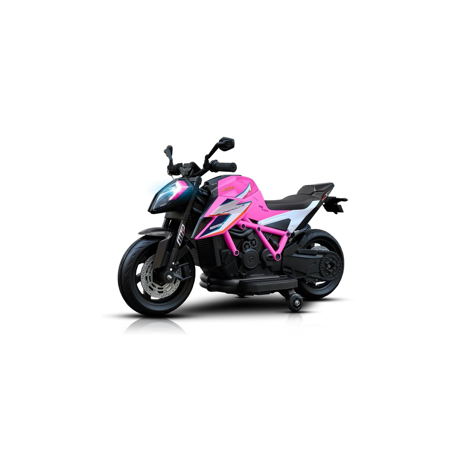 Moto électrique enfant KTM X12 Superduke rose