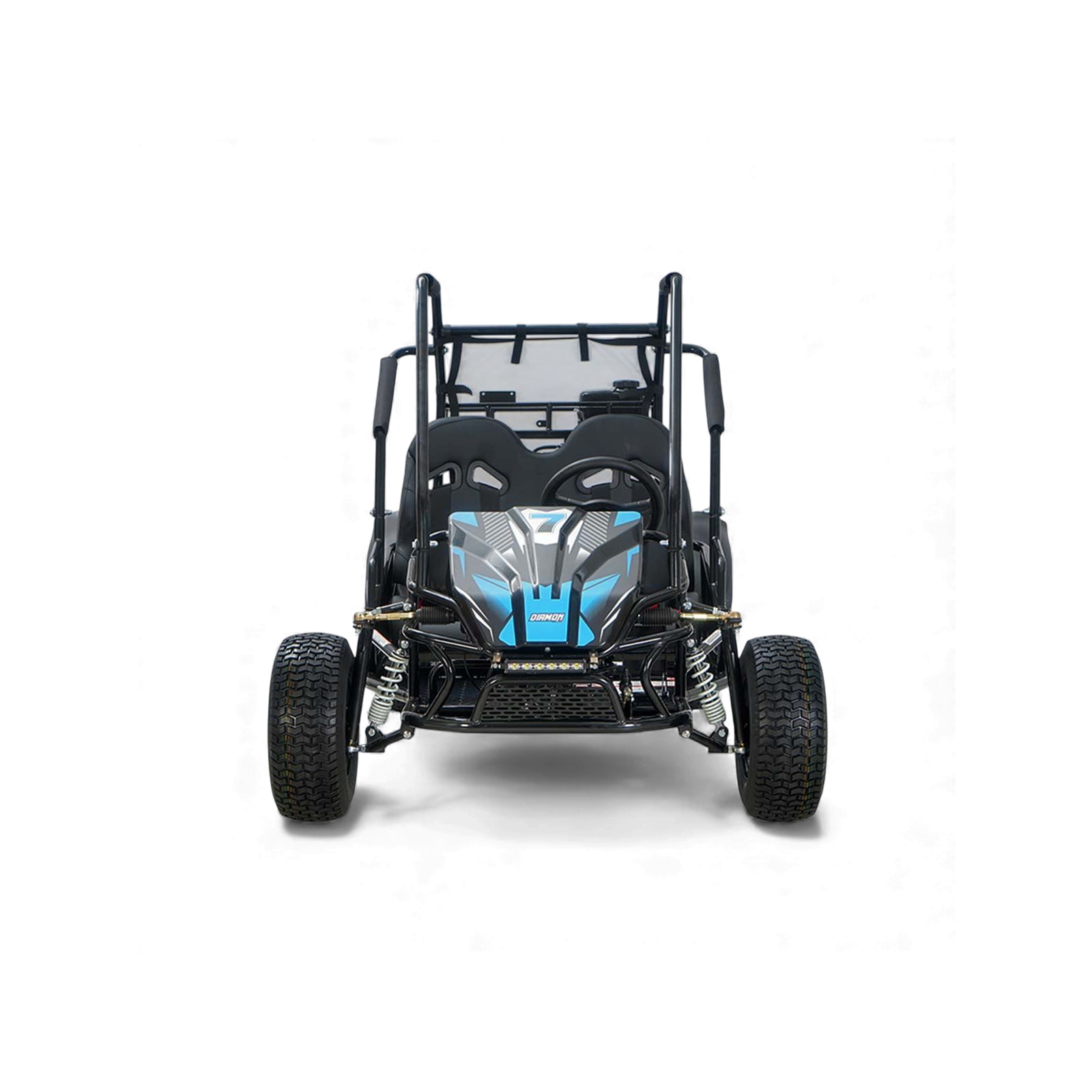 Buggy sirocco 125cc diamon motors bleu - grandes roues bleu