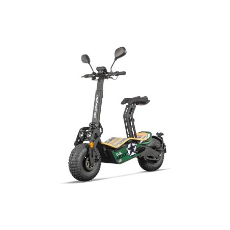 Trottinette électrique Velocifero 810W 48V - vert army