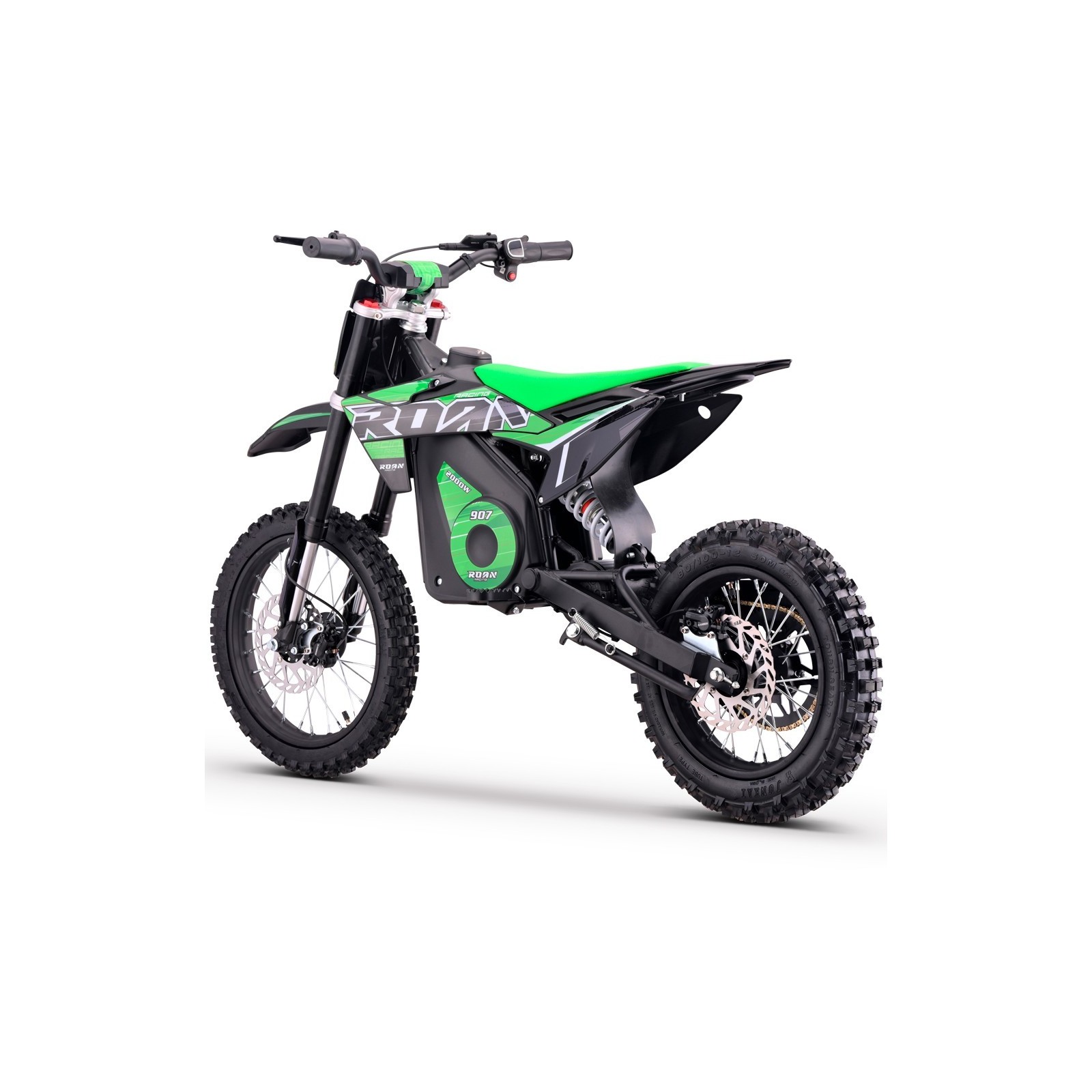 Dirt bike électrique LMR 2000W brushless - vert