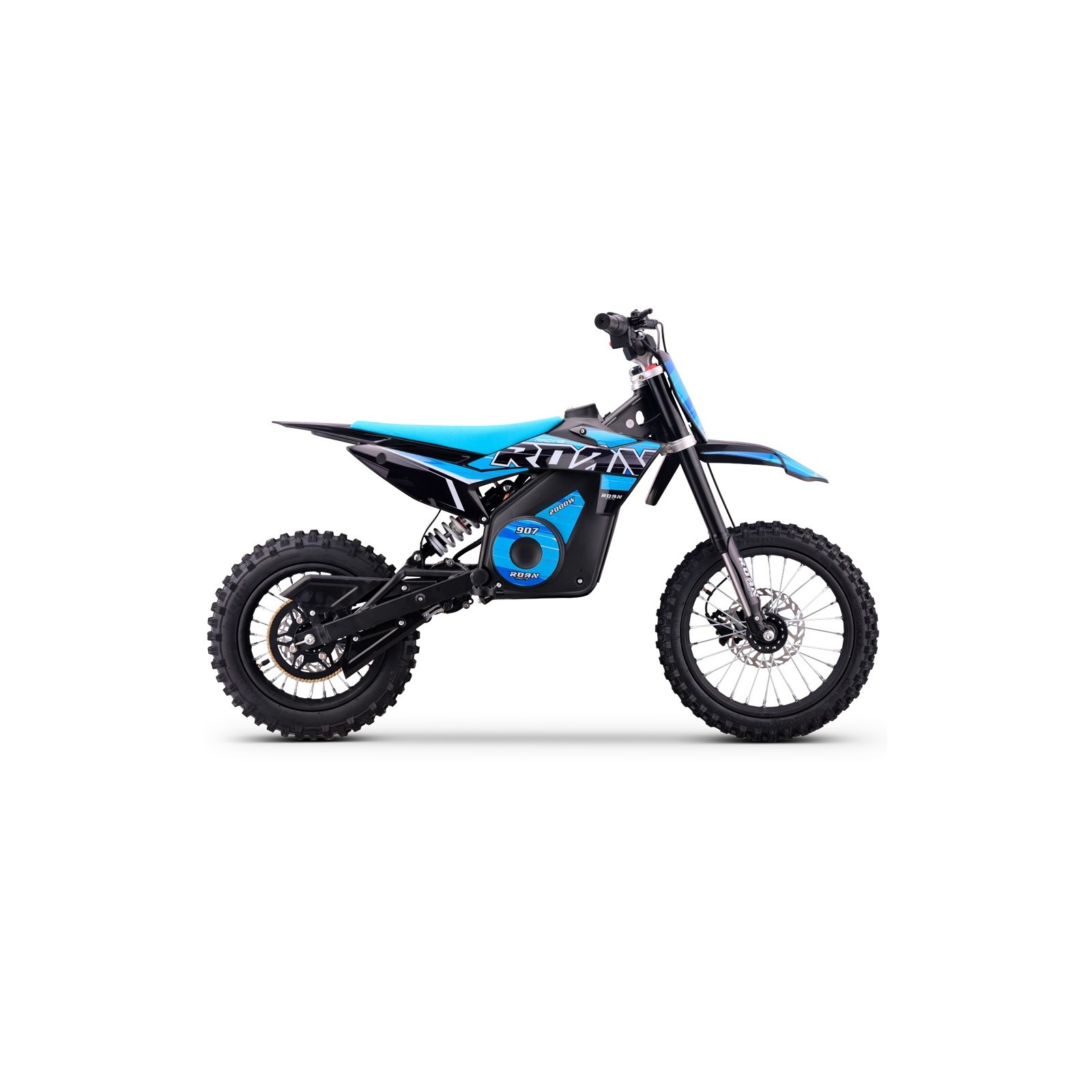 Dirt bike électrique LMR 2000W brushless - bleu - LeMiniRider