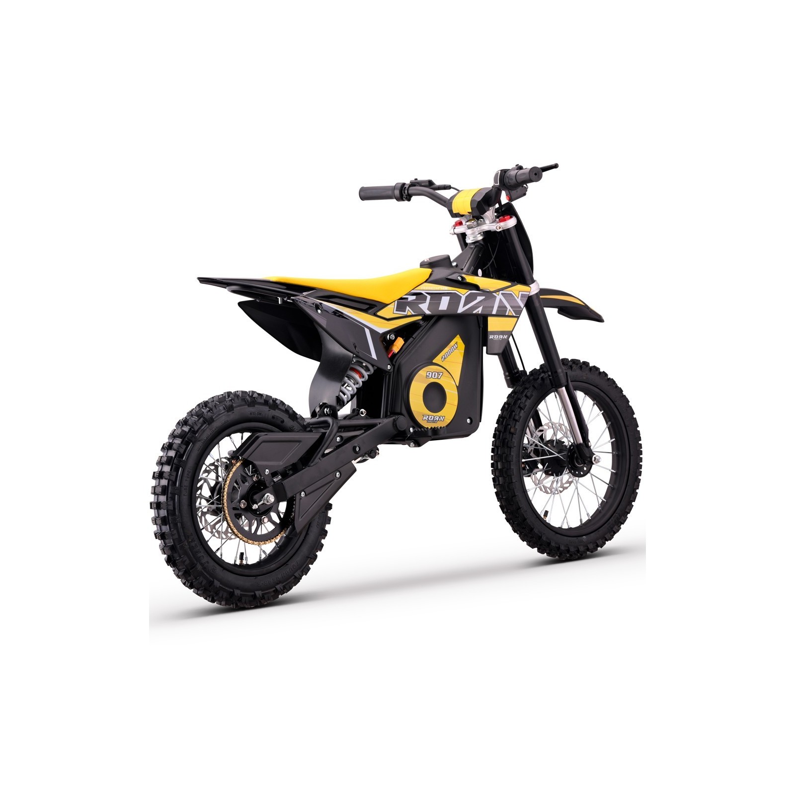 Dirt bike électrique LMR 2000W brushless - jaune