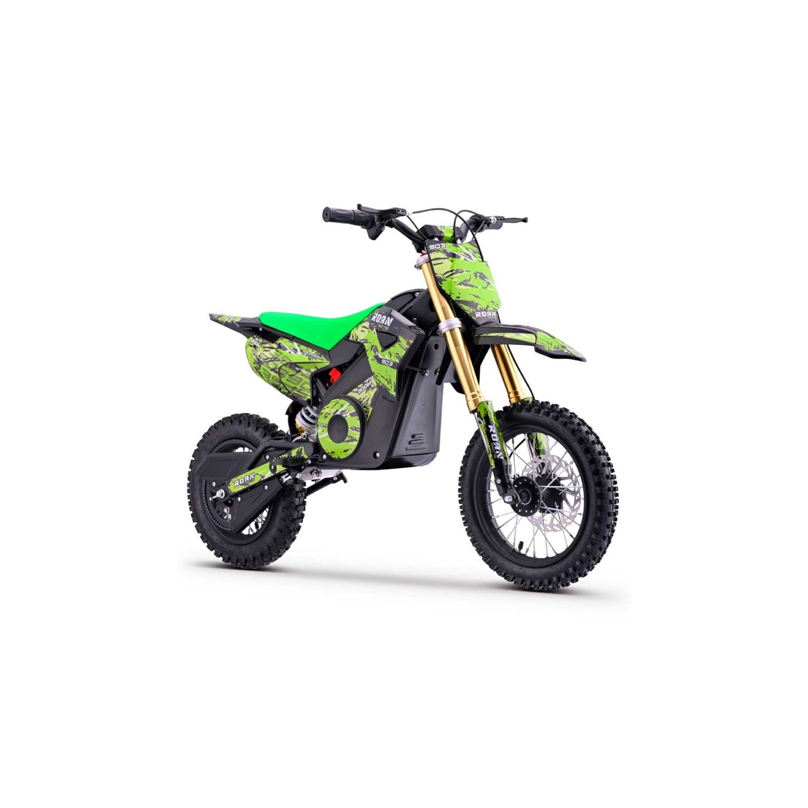 Dirt bike électrique enfant LMR roan 1100w 10/12" - vert