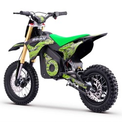 Dirt bike électrique enfant LMR 1100w 10/12" - vert - LeMiniRider