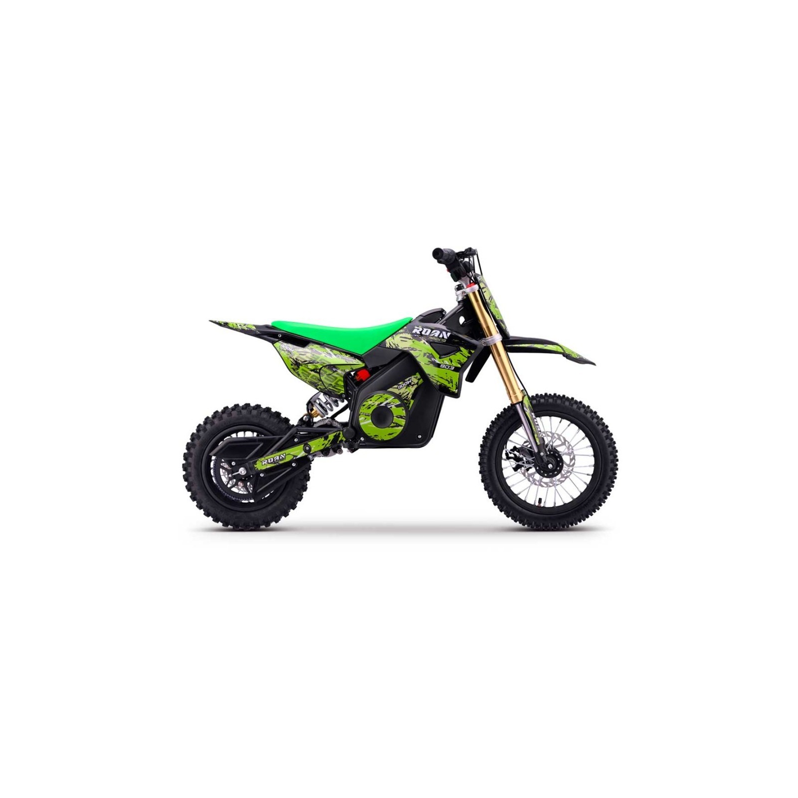 Dirt bike électrique enfant LMR 1100w 10/12" - vert - LeMiniRider
