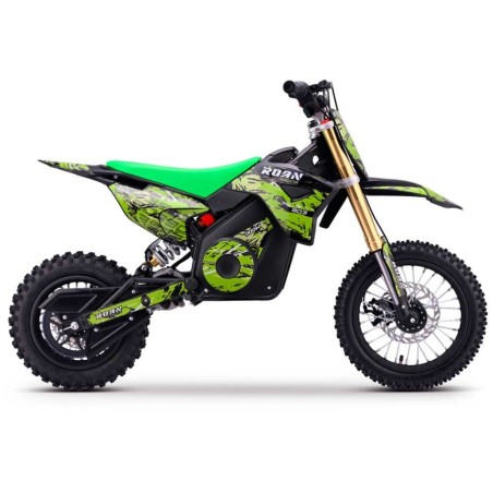 Dirt bike électrique enfant LMR 1100w 10/12" - vert - LeMiniRider