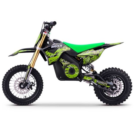 Dirt bike électrique enfant LMR 1100w 10/12" - vert - LeMiniRider