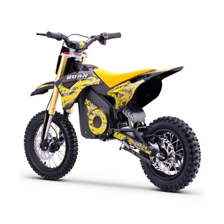 Dirt bike électrique enfant LMR 1100w 10/12" - jaune - LeMiniRider