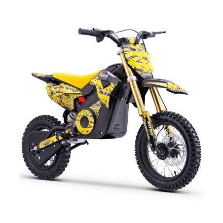 Dirt bike électrique enfant LMR 1100w 10/12" - jaune - LeMiniRider
