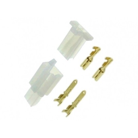 Pièces détachées Dirt bike, Pit bike Connecteur 2 broches -MÃ¢le/Femelle LMR PARTS