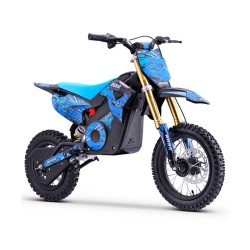 Dirt bike électrique enfant LMR 1100w 10/12" - bleu - LeMiniRider