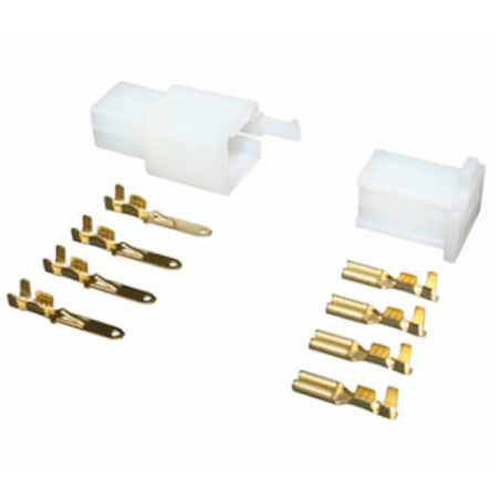 Pièces détachées Dirt bike, Pit bike Connecteur 4 broches -MÃ¢le/Femelle LMR PARTS