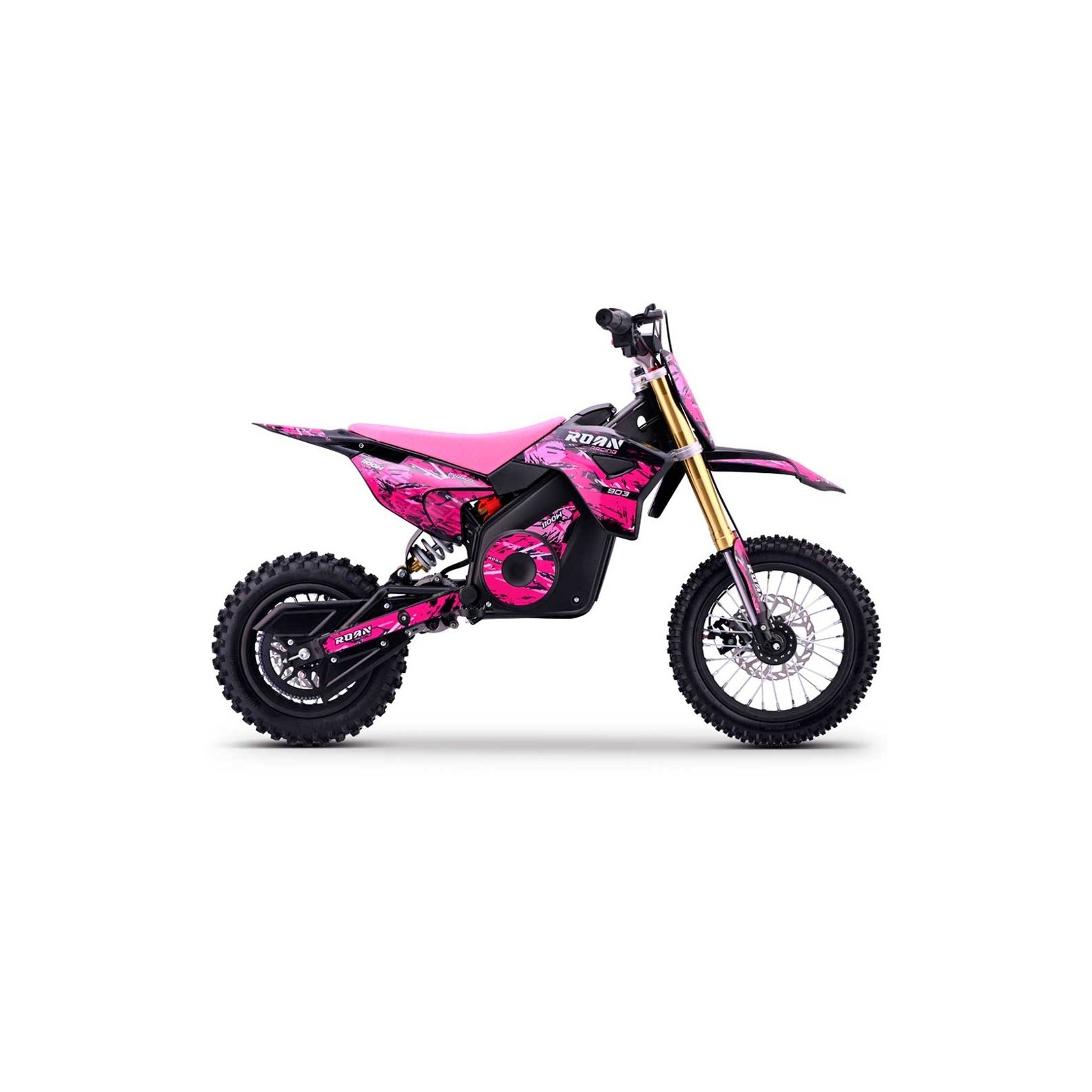 Dirt bike électrique enfant LMR 1100w 10/12" - rose - LeMiniRider