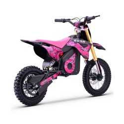 Dirt bike électrique enfant LMR 1100w 10/12" - rose - LeMiniRider