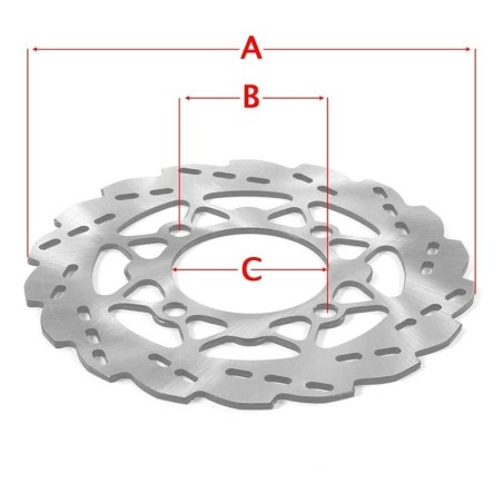 Disques de frein Disque de frein Wave 220x77mm LMR PARTS