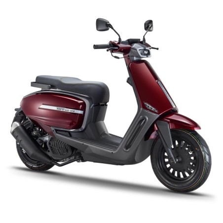 Scooter 125cc Velocifero tennis bordeaux
