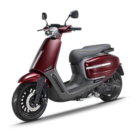 Scooter 125cc Velocifero tennis bordeaux