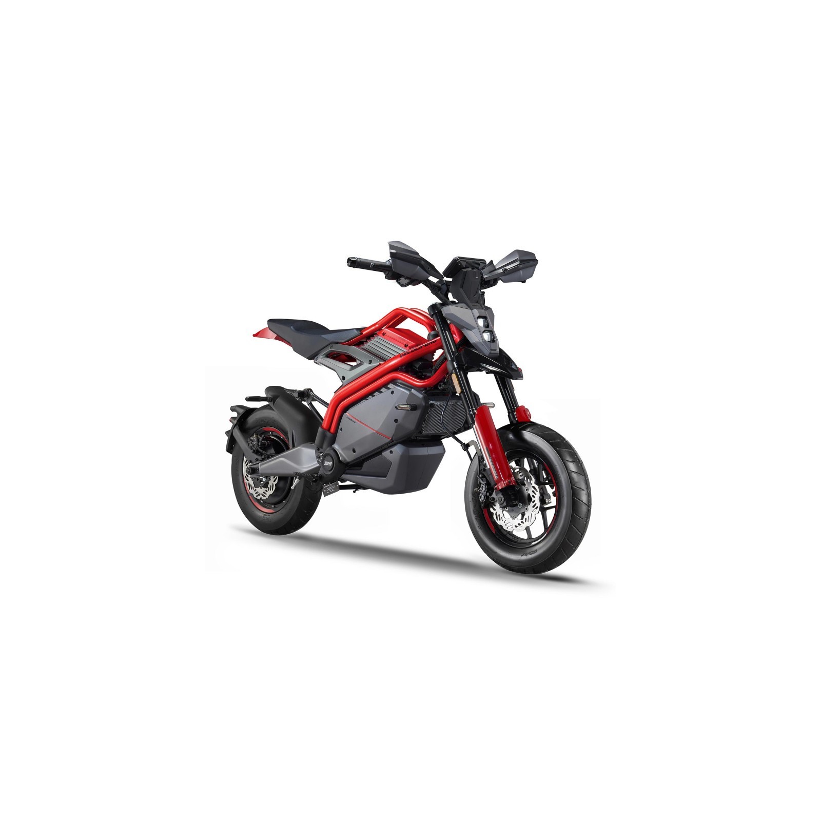 Moto électrique homologuée 5000w Velocifero Jump rouge