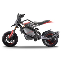 Moto électrique homologuée 5000w Velocifero Jump noir