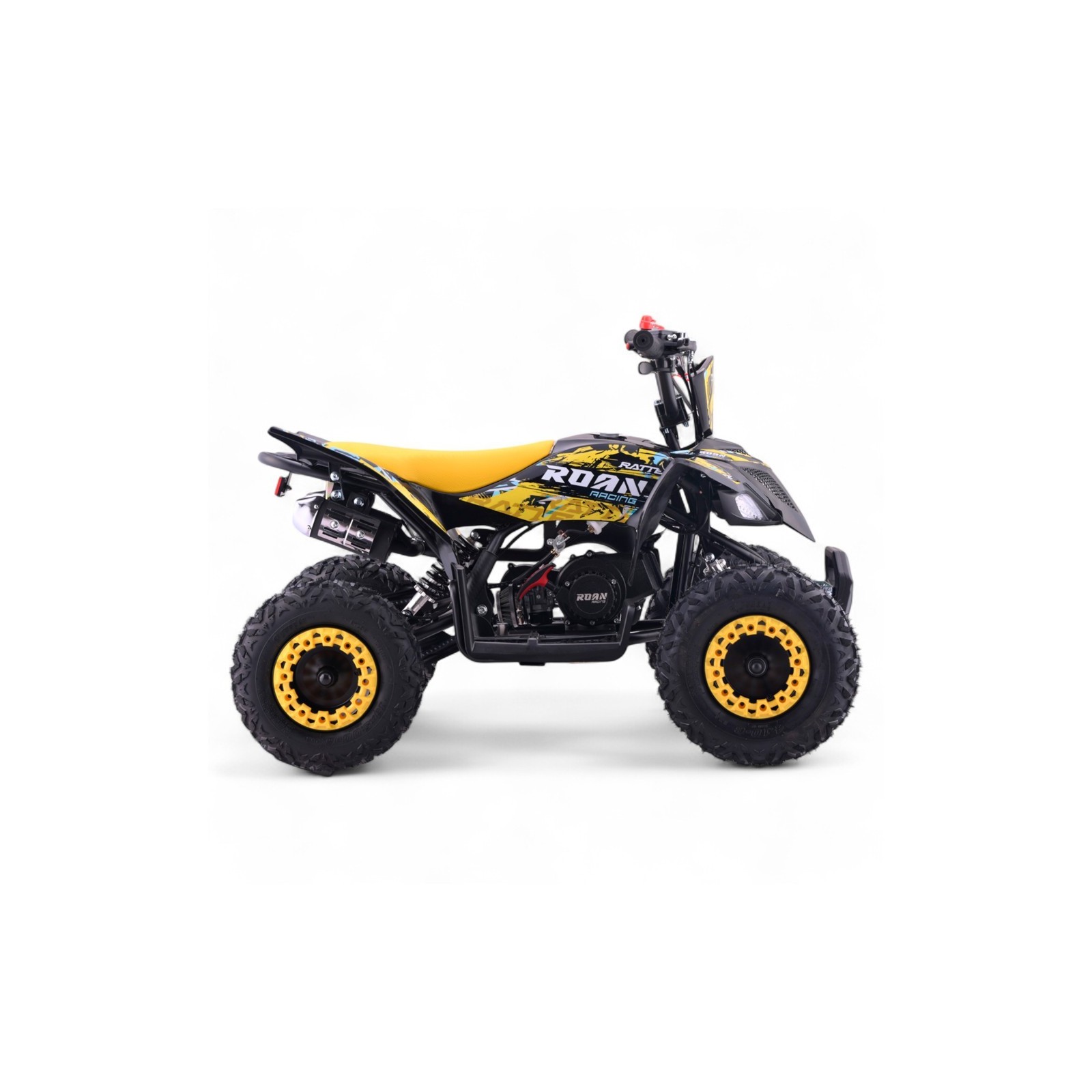 Pocket quad 49cc enfant lmr roan 6" jaune