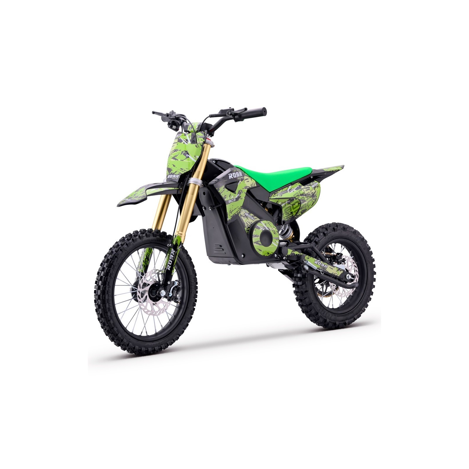 Dirt bike électrique LMR RCK Roan 1800W vert