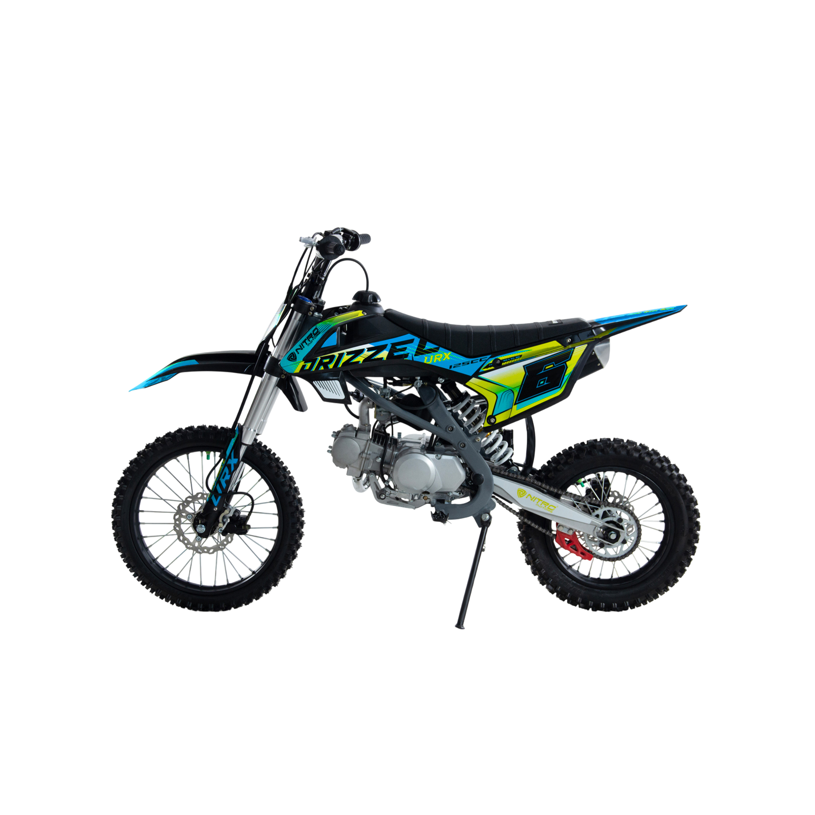 Dirt bike DR-X 125cc 14/17 - bleu - LeMiniRider