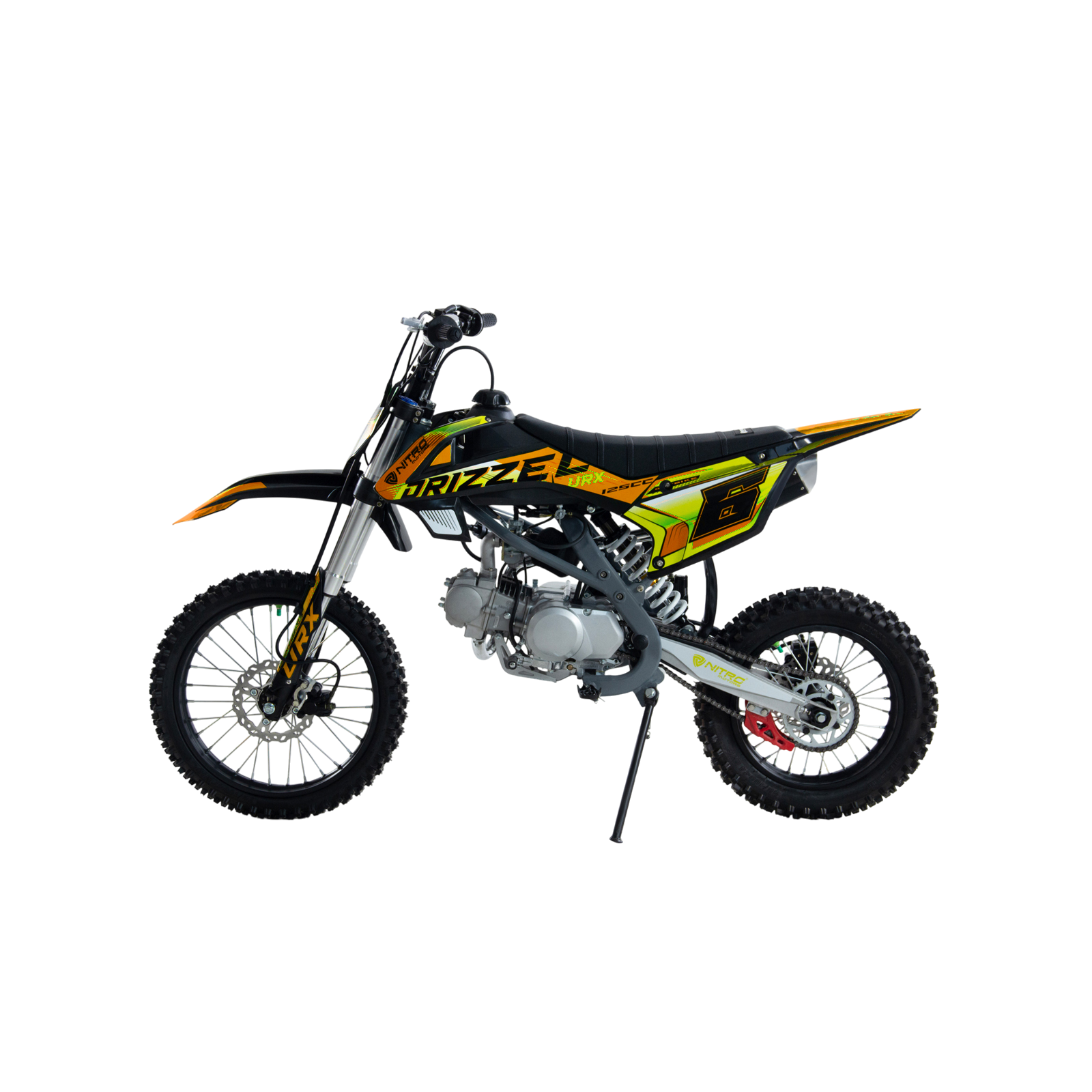 Dirt bike DR-X 125cc 14/17 - orange - LeMiniRider