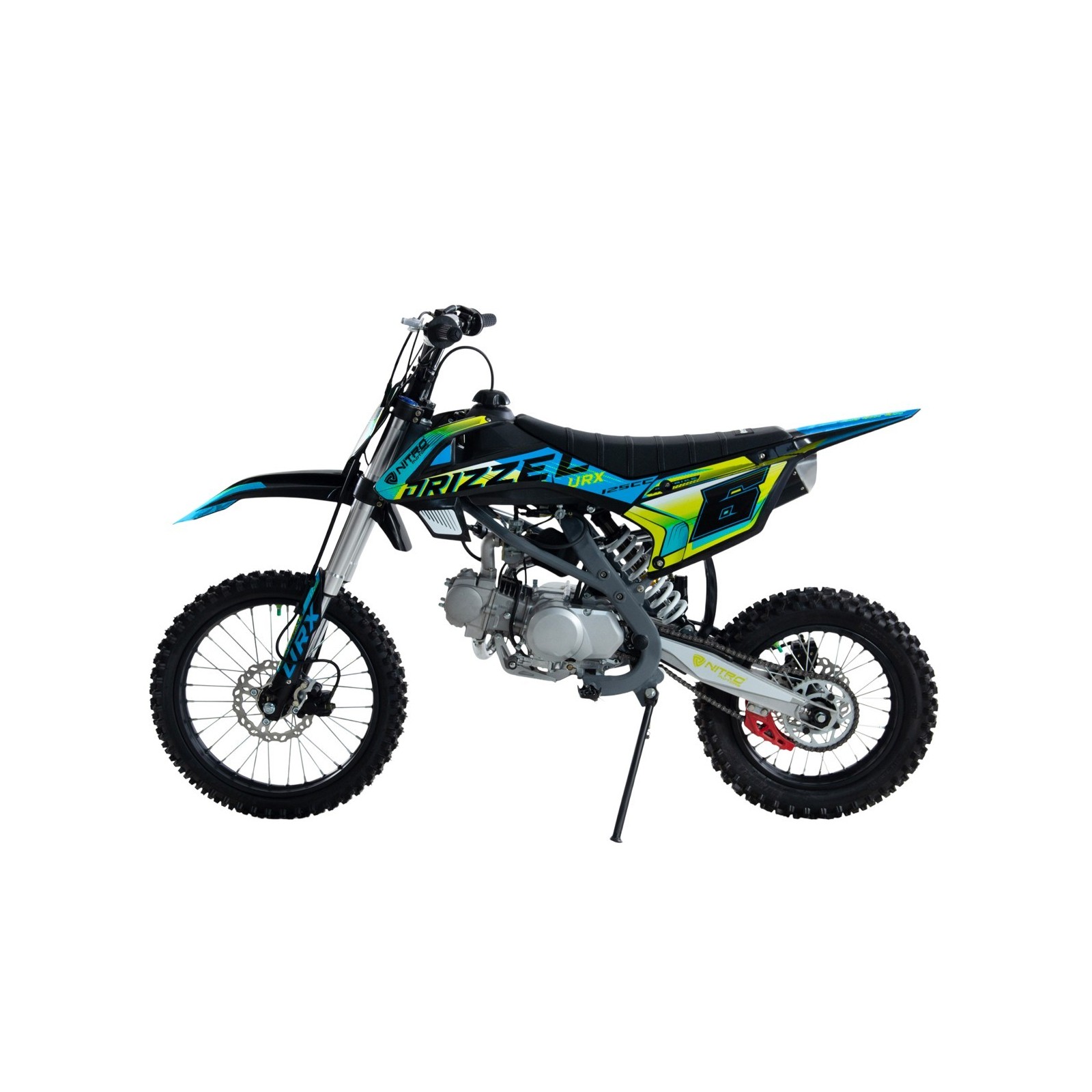 Dirt bike DR-X 125cc 12/14 bleu - LeMiniRider