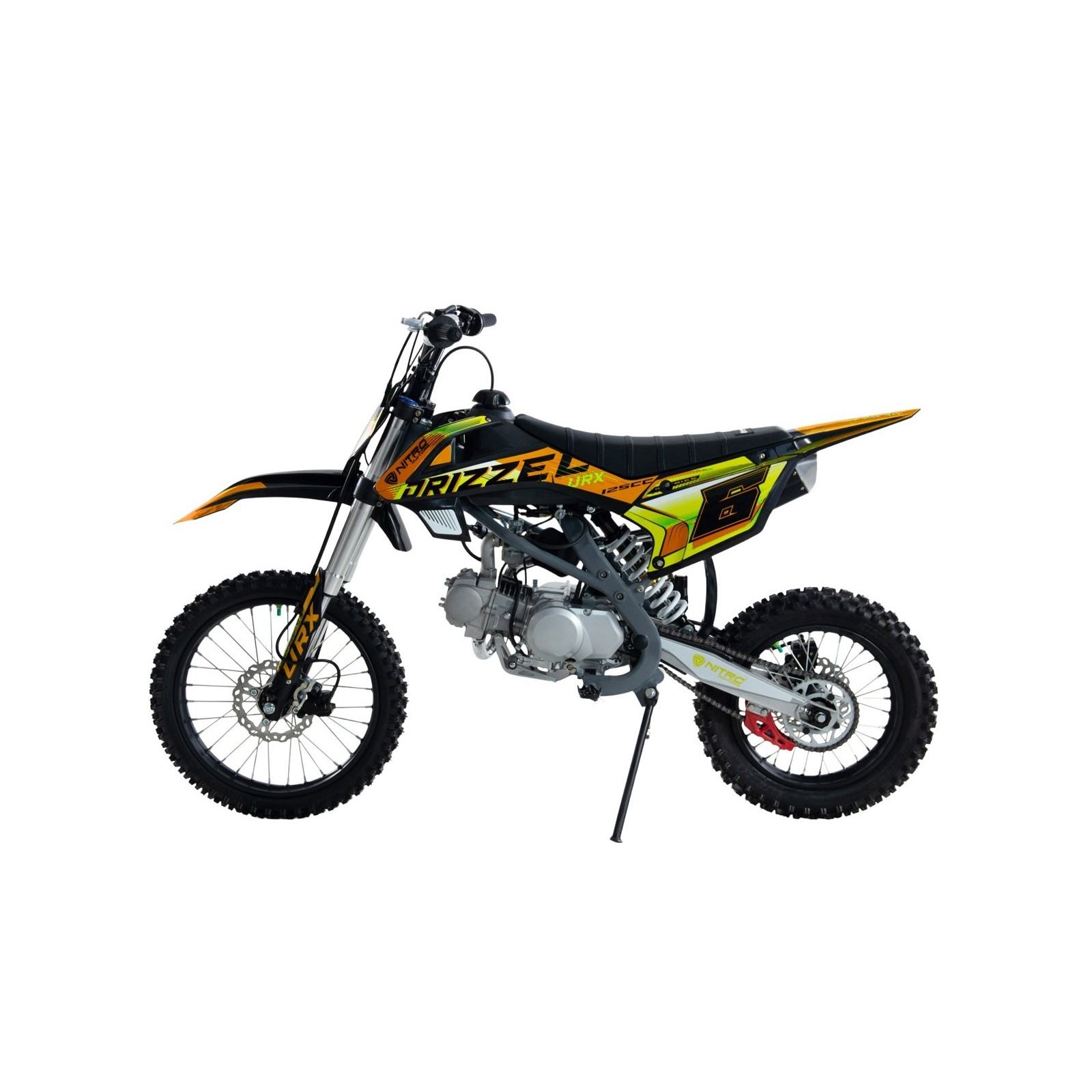 Dirt bike DR-X 125cc 12/14 orange - LeMiniRider