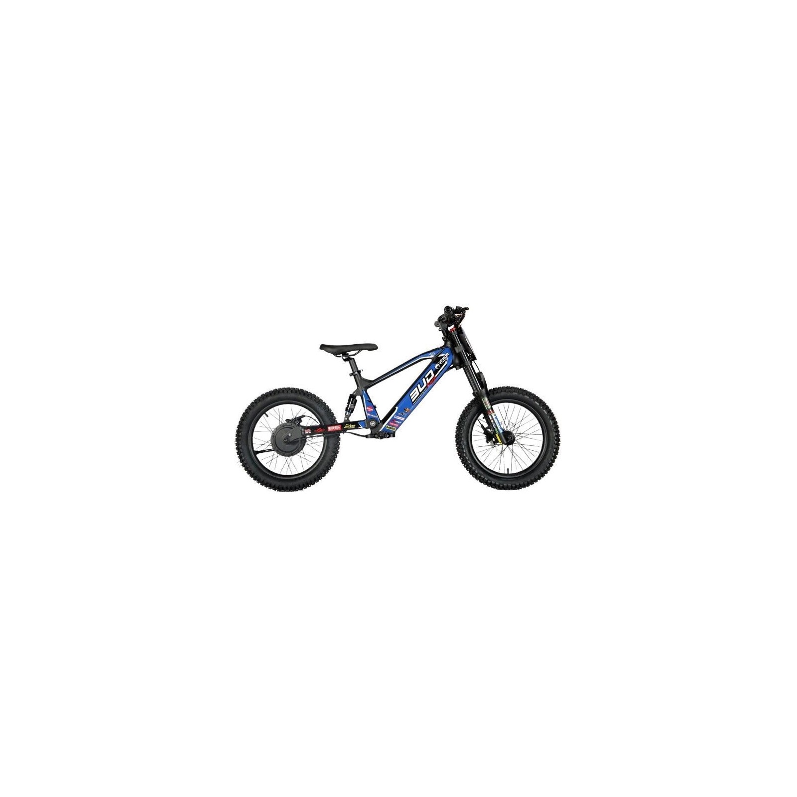Draisienne électrique bud racing 18" bleu