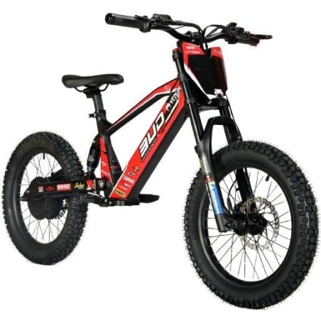 Draisienne électrique bud racing 18" rouge