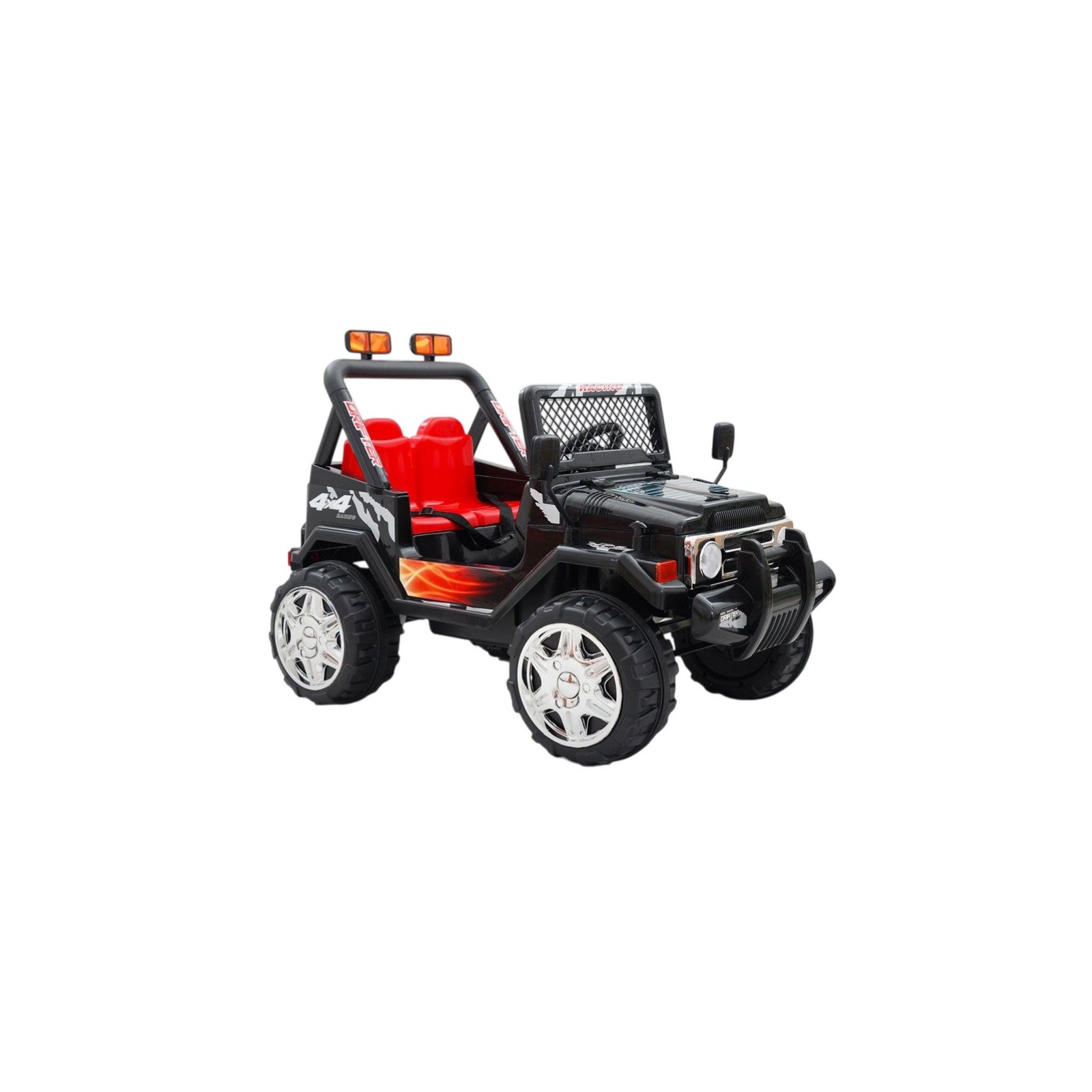 4x4 électrique enfant Kingtoys moutain 70w noir Voitures électriques