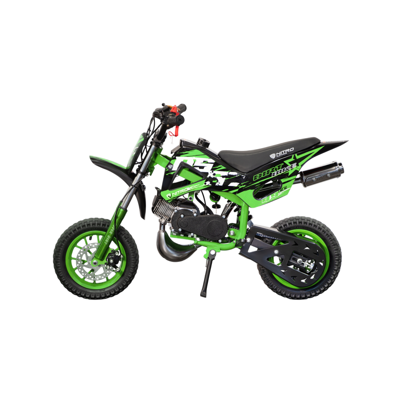 Pocket bike cross CRX 49cc - vert / blanc Pocket Bike & Pocket Quad
