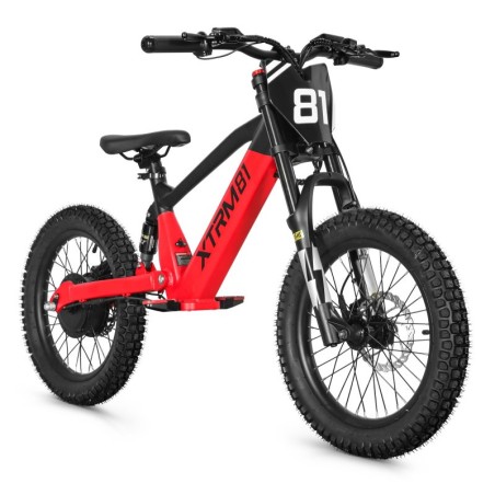 Draisienne électrique XTRM 18" rouge Draisienne