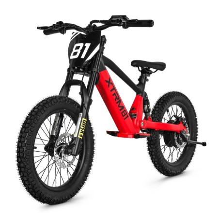 Draisienne électrique XTRM 18" rouge Draisienne