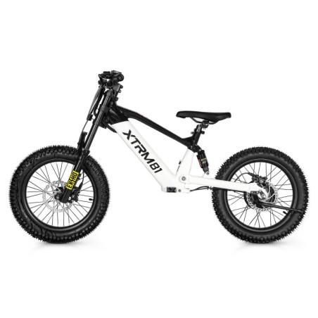 Draisienne électrique XTRM 18" blanc Draisienne