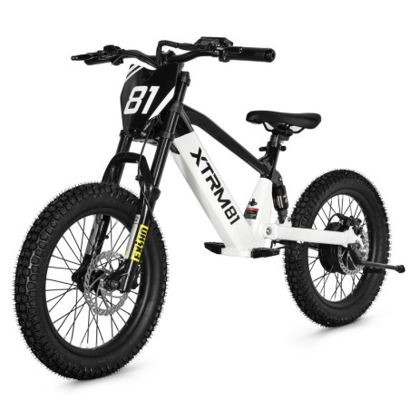Draisienne électrique XTRM 18" blanc Draisienne